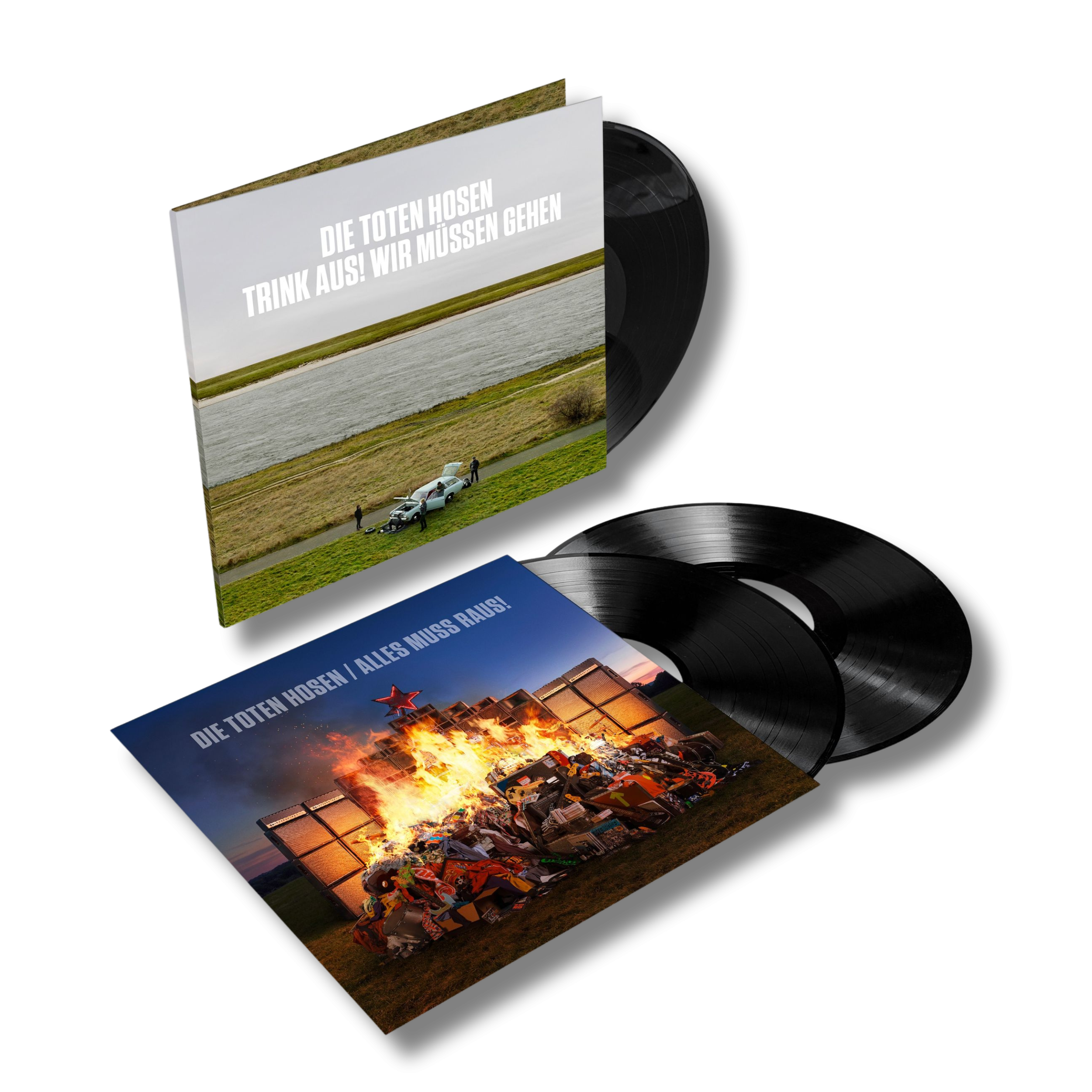 Die Toten Hosen „Trink aus, wir müssen gehen!“ + Bonusalbum „Alles muss raus!“ Black Vinyl 3LP - Gatefold + Booklet 447936
