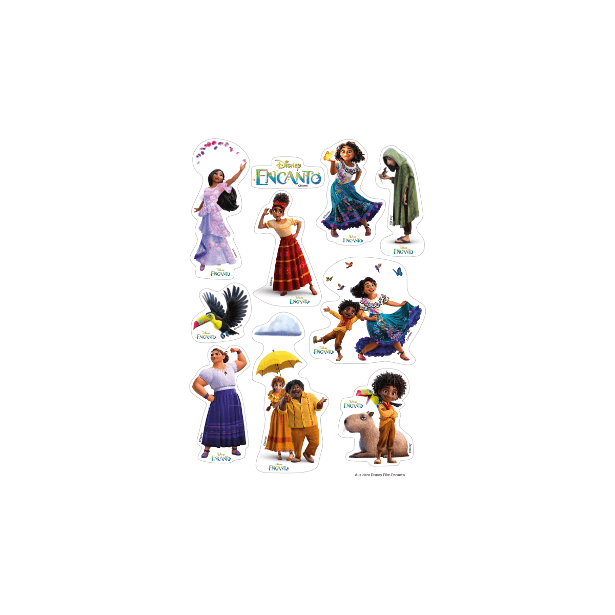 Disney / O.S.T. Encanto Exklusives Disney© Fan Bundle mit CD, Kuscheltier + Sticker 332873