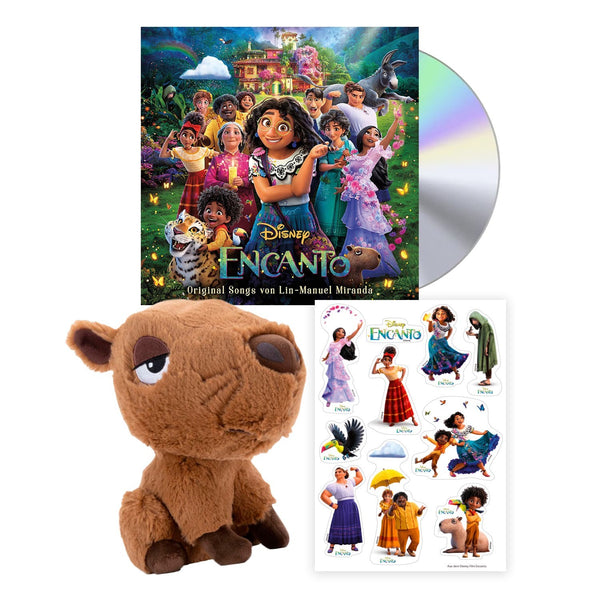 Lin-Manuel Miranda - Encanto (Exclusive Disney© Fan Bundle + CD, Cuddle Toy & Sticker)