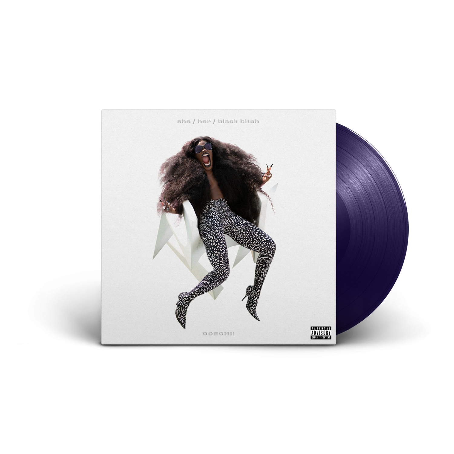 Doechii she / her / black bitch Midnight Indigo 12" Vinyl 431873