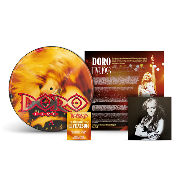 Doro - Live (Limited Edition 1LP Picture Vinyl + Exclusive Signed Artcard)