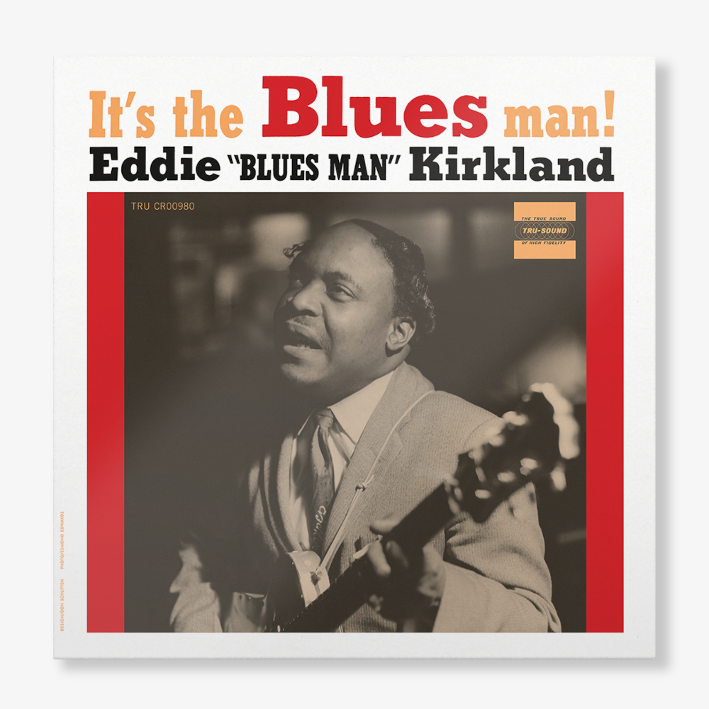 Eddie Kirkland It's The Blues Man! Bluesville Acoustic Sound Series Vinyl 442721