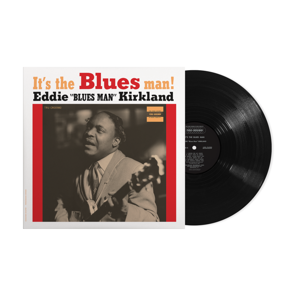 Eddie Kirkland It's The Blues Man! Bluesville Acoustic Sound Series Vinyl 442719