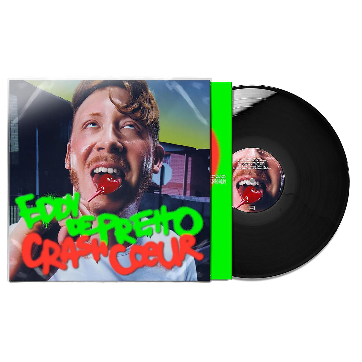 Eddy de Pretto Crash Coeur (LP + pochette en PVC imprimee) Vinyl LP 455765