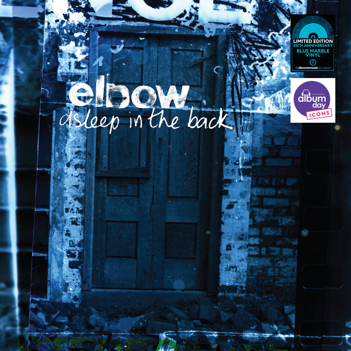 Elbow Asleep in the Back Marbled Light Blue Vinyl 2LP  459783