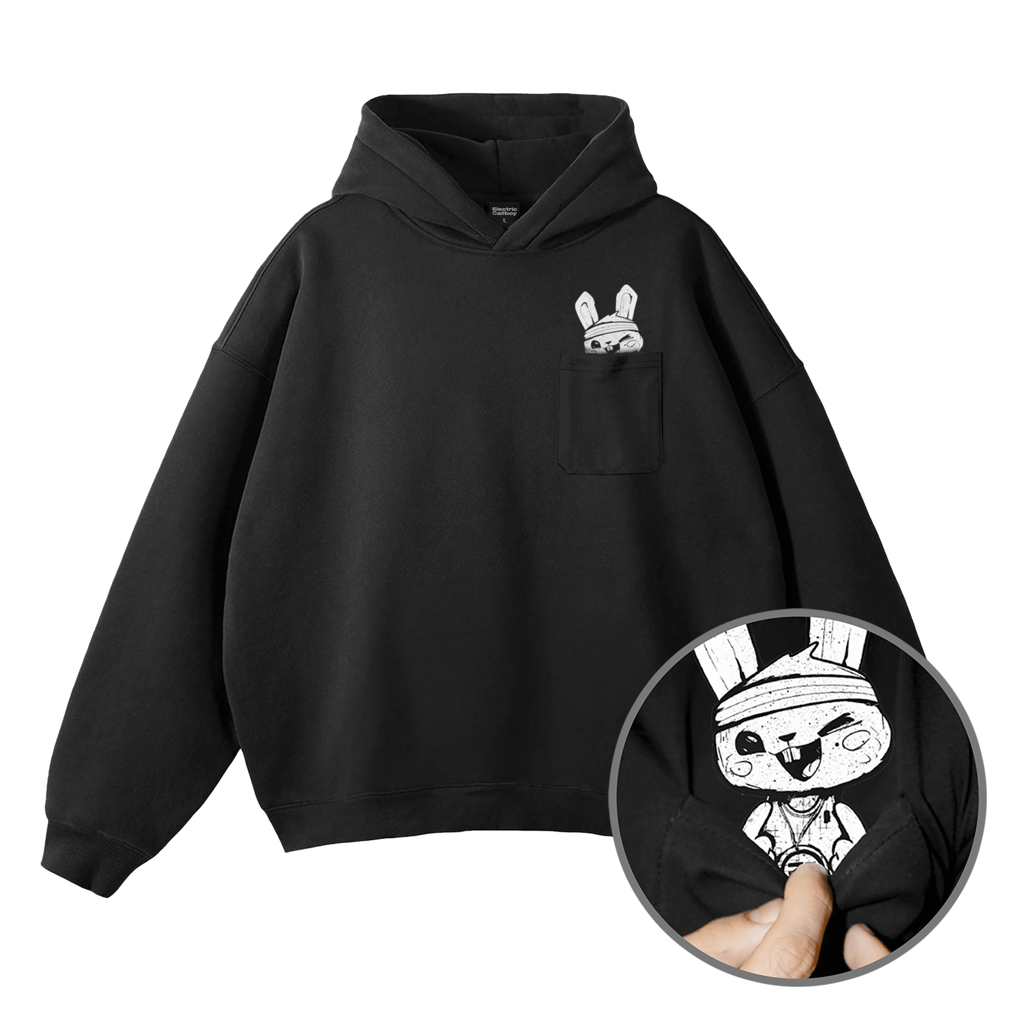 Electric Callboy Bunny Pocket Hoodie 443643
