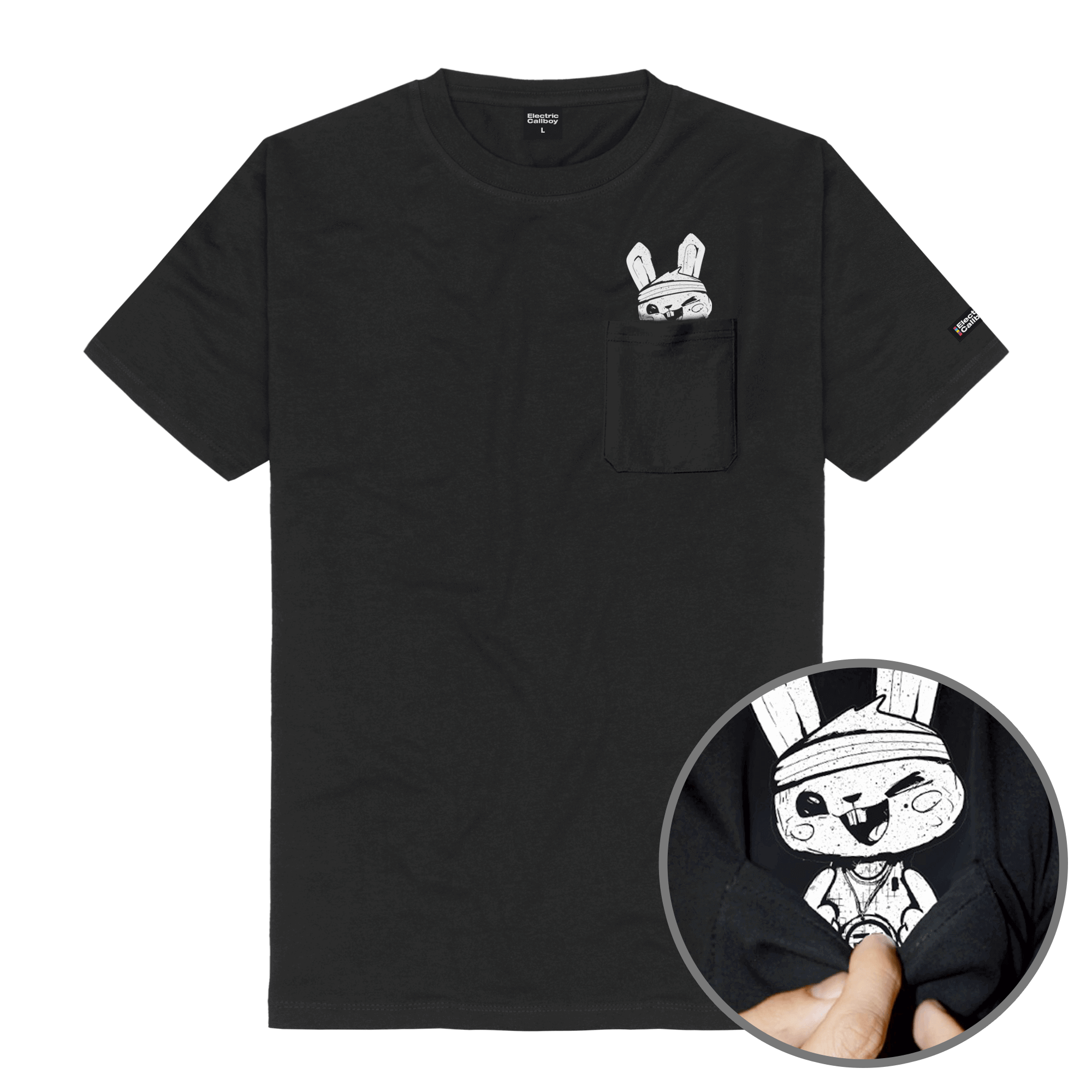 Electric Callboy Bunny Pocket T-Shirts 438603