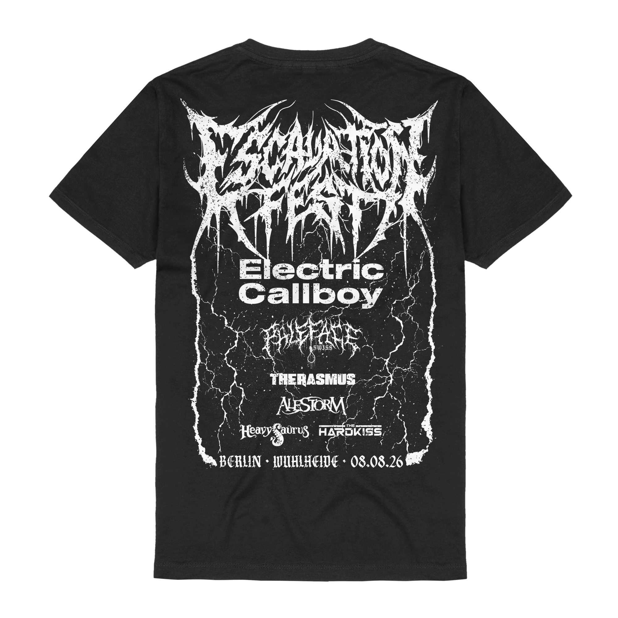 Electric Callboy Escalation Fest 2026 Death Metal T-Shirt 453025