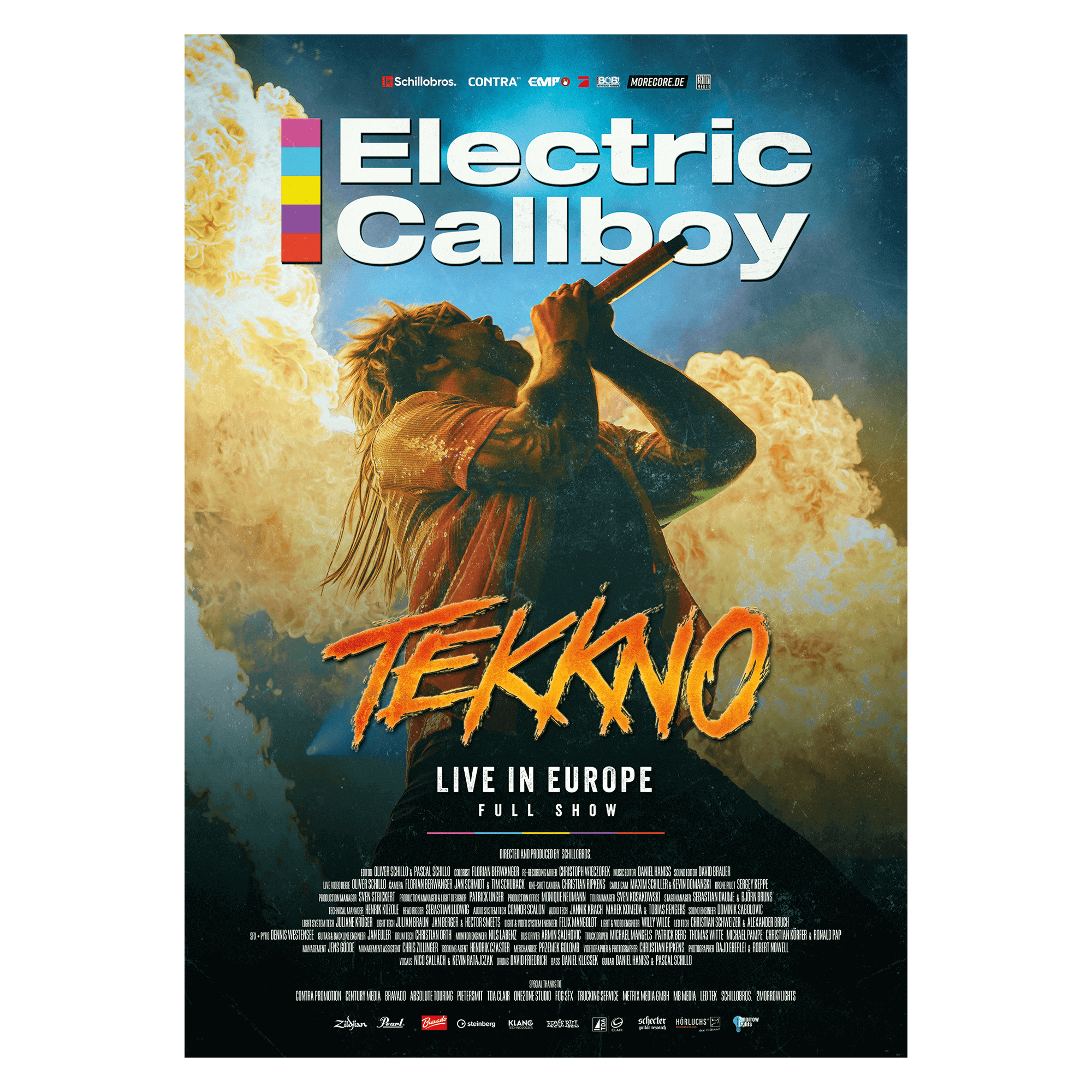 Electric Callboy Live in Europe - Kinoposter Poster 350805