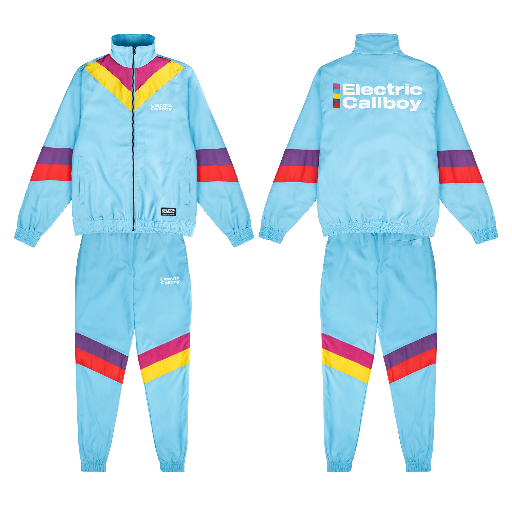 Electric Callboy Retro Jogger Blue Trainingsanzug 422358