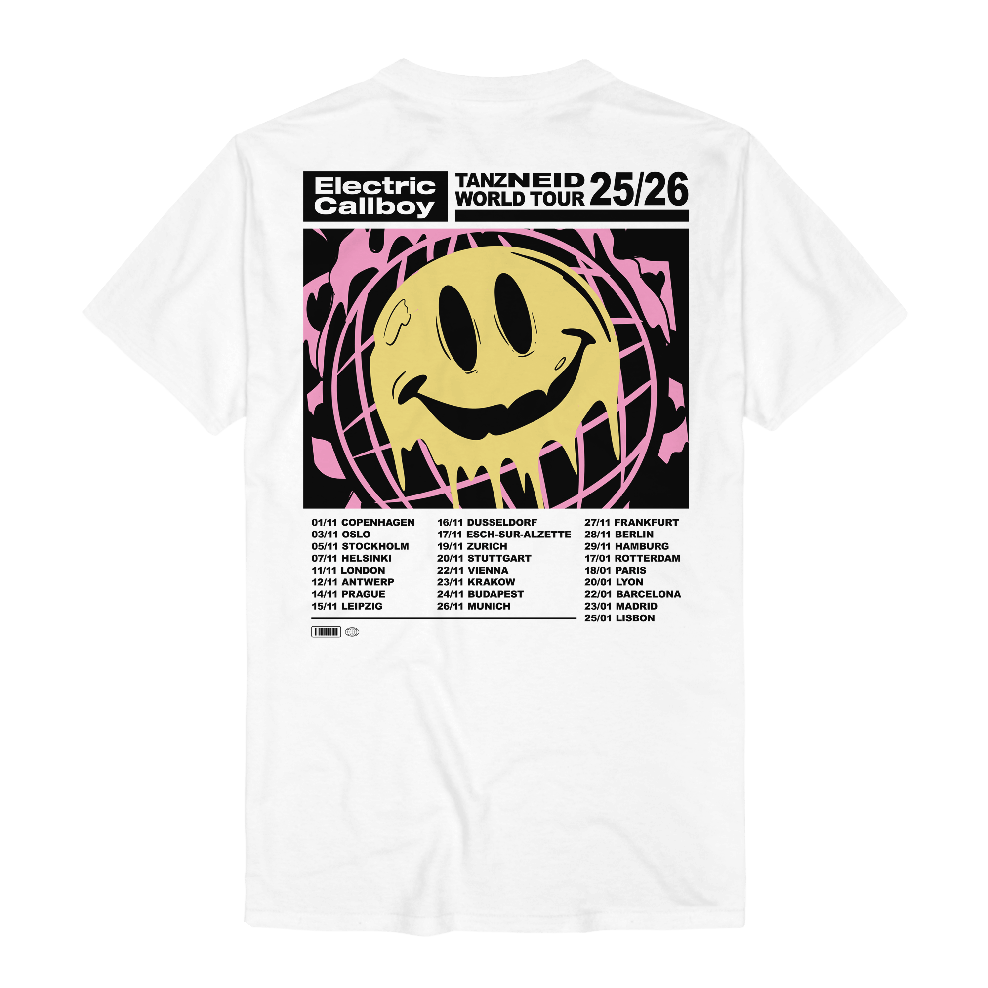 Electric Callboy TANZNEID Tour Smile T-Shirts 421876