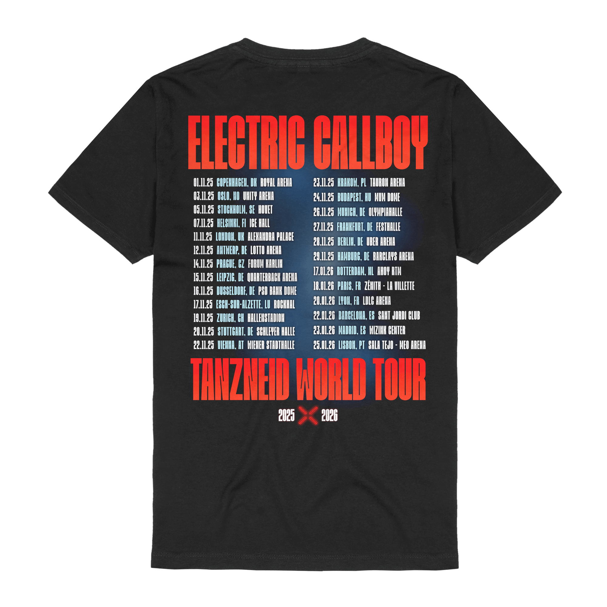 Electric Callboy TANZNEID World Tour 25/26 T-Shirts 422444