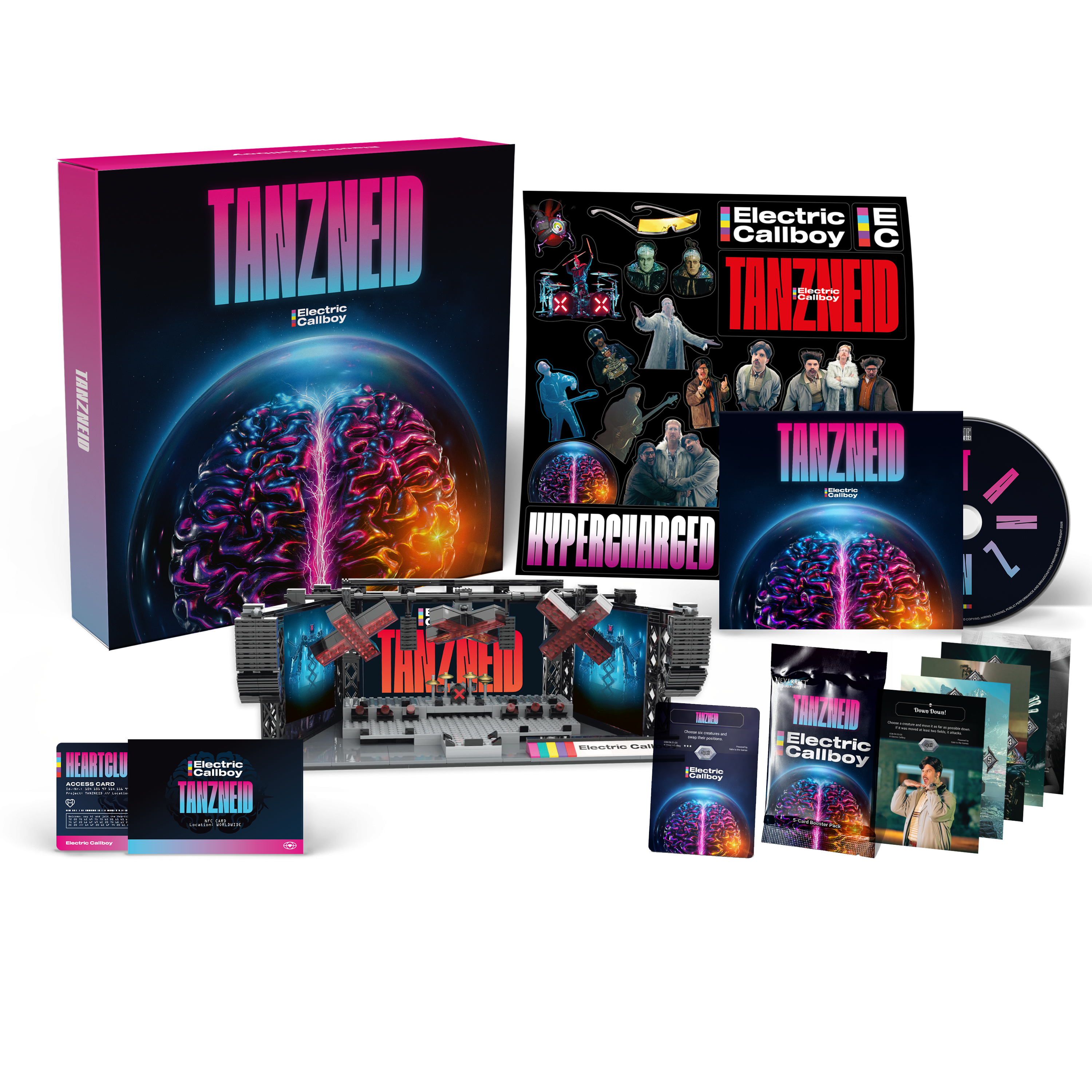 Electric Callboy TANZNEID Ltd. Deluxe CD Box Set & NFC-Fancard 441635