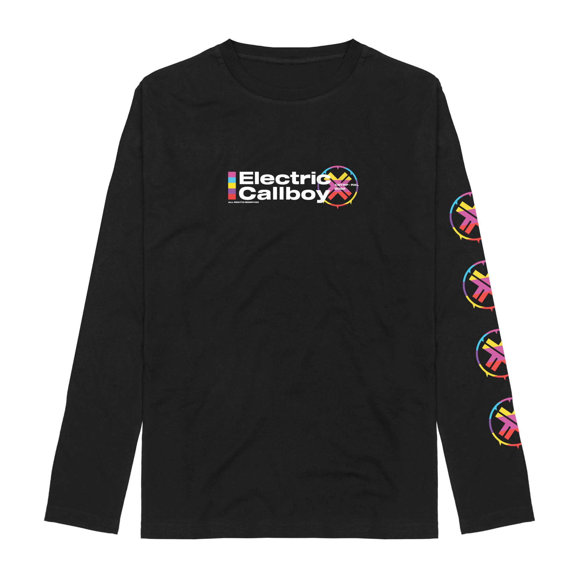 Electric Callboy Tekkno Tracklist Longsleeve 237757