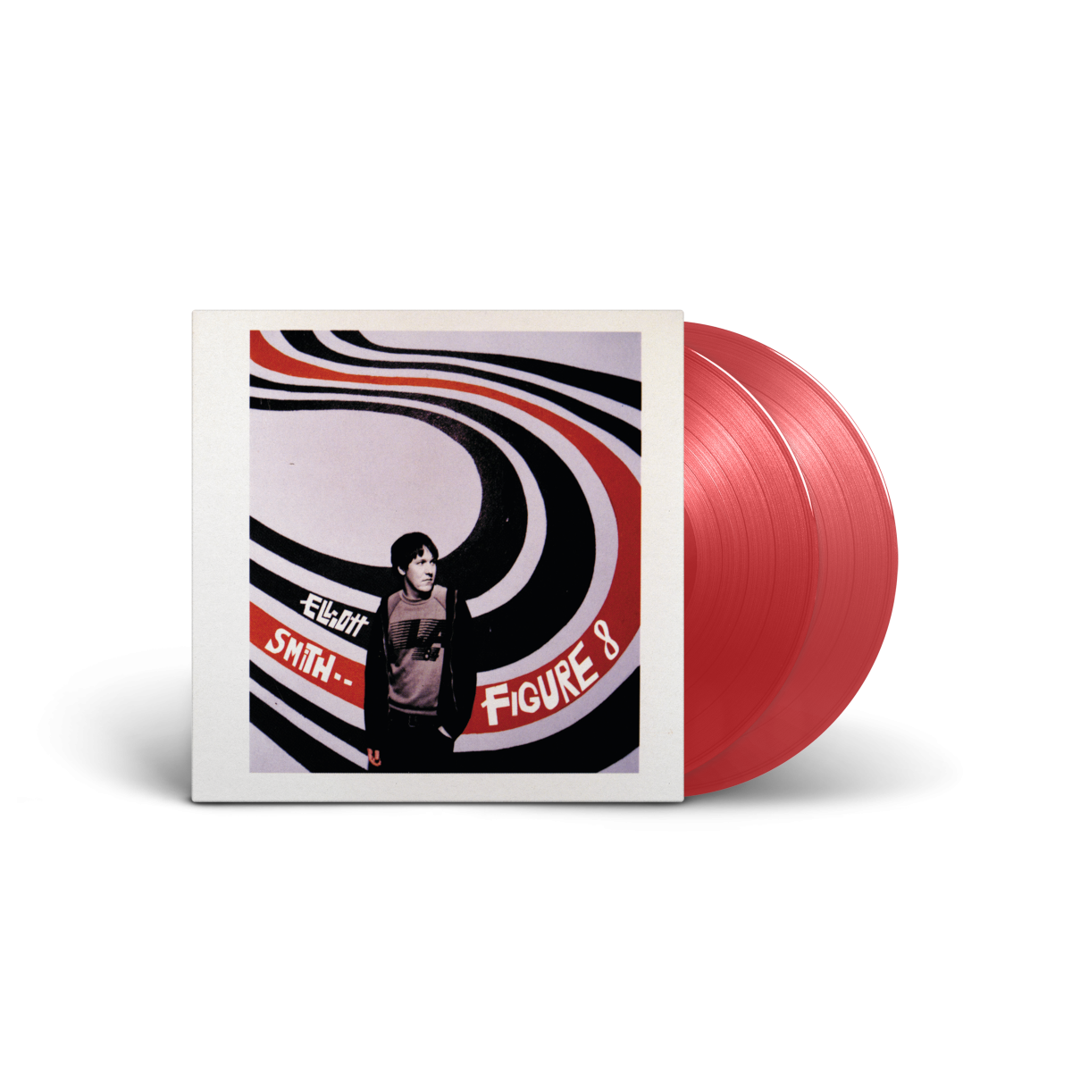 Elliott Smith Figure 8 Exclusive Limited Red Transparent Vinyl 2LP 448394