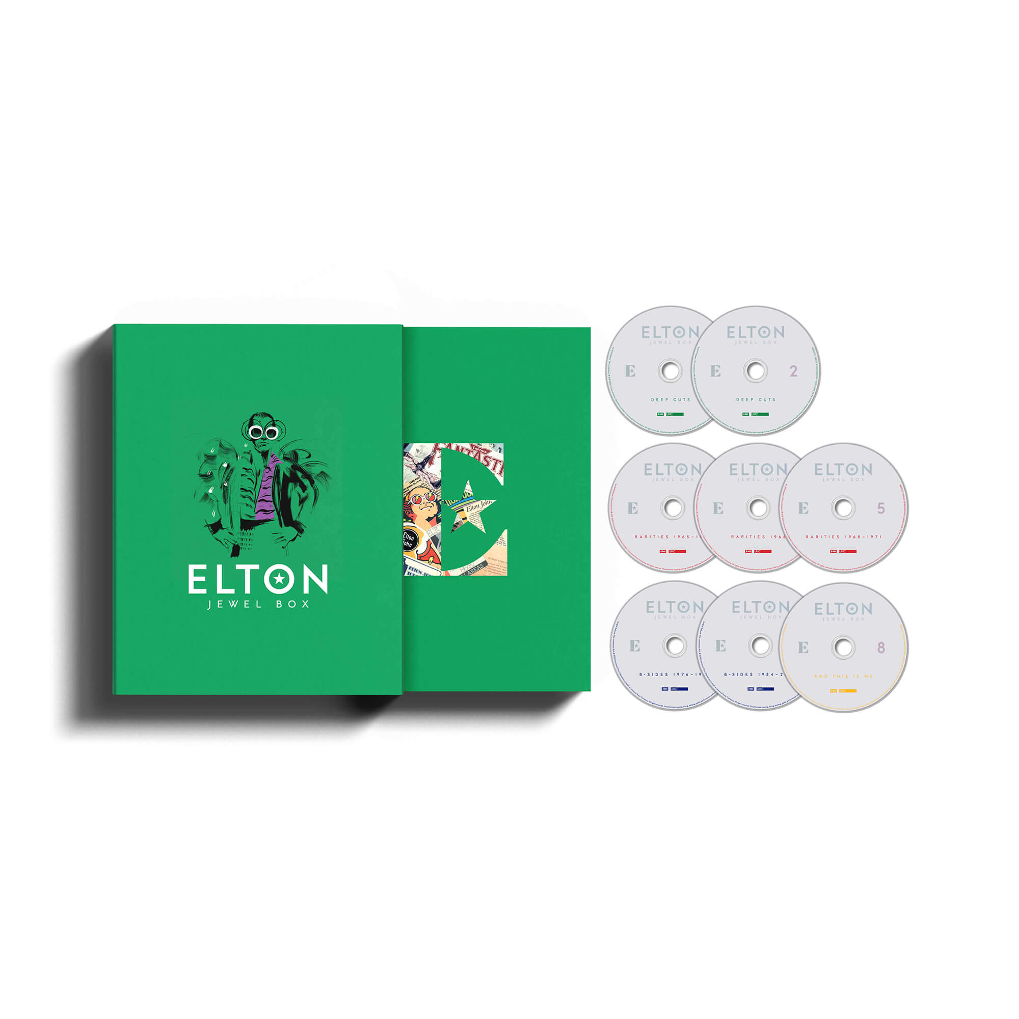 Elton John Jewel Box 8CD Boxset 36304