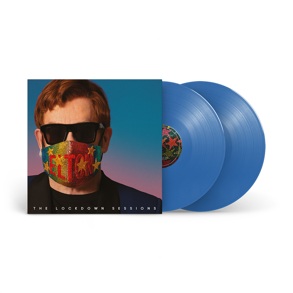 Elton John The Lockdown Sessions Blue Vinyl 2LP 372446