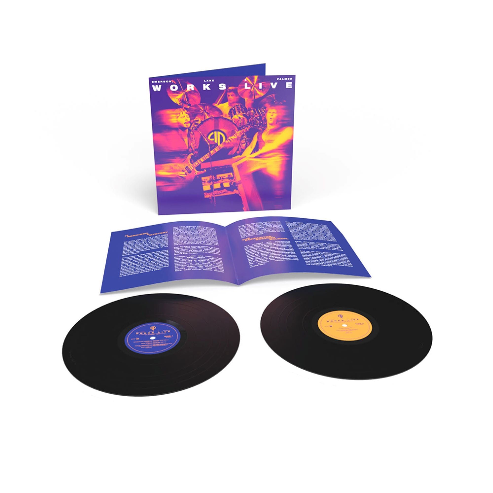 Emerson, Lake & Palmer Works Live 2LP 447808