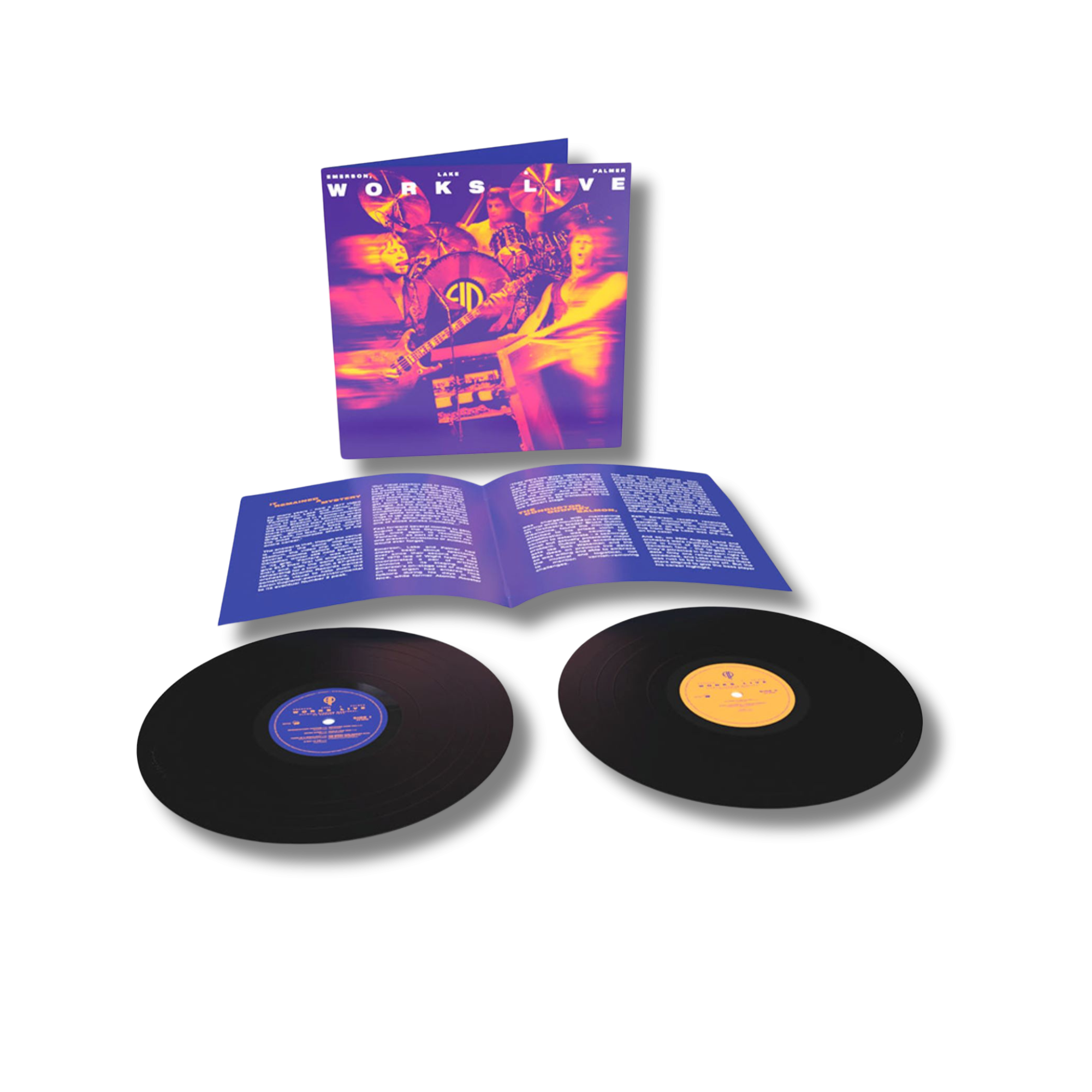 Emerson, Lake & Palmer Works Live 2LP 448006