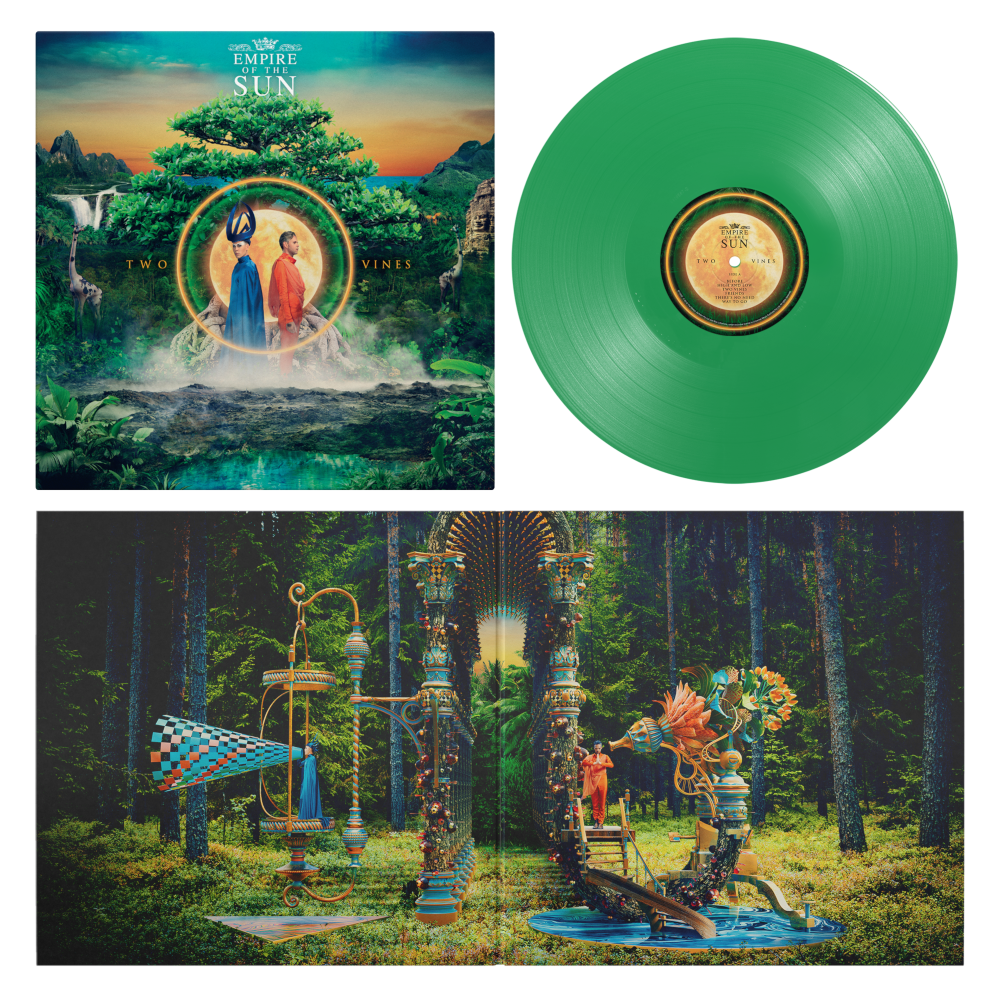 Empire Of The Sun Two Vines LP - Transparent Green Coloured Vinly 353969