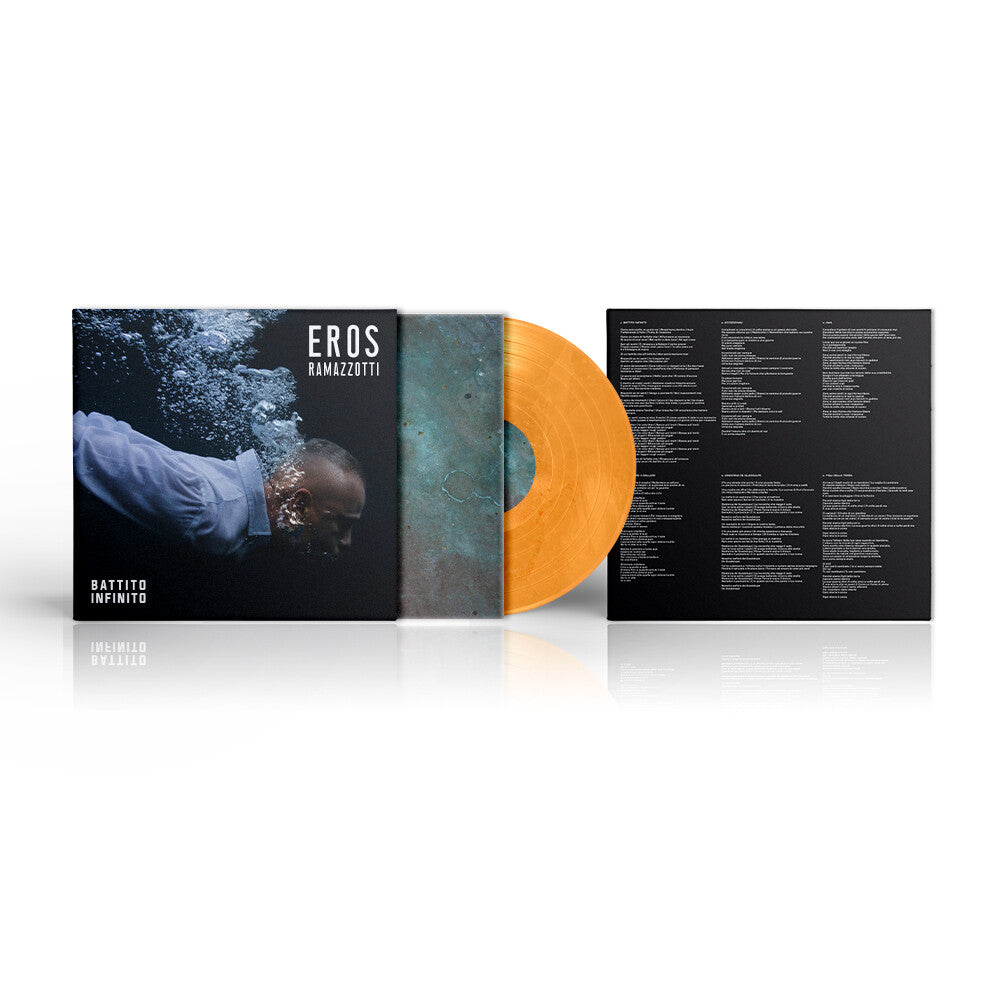Eros Ramazzotti Battito Infinito Exclusive Orange Transparent LP 104337