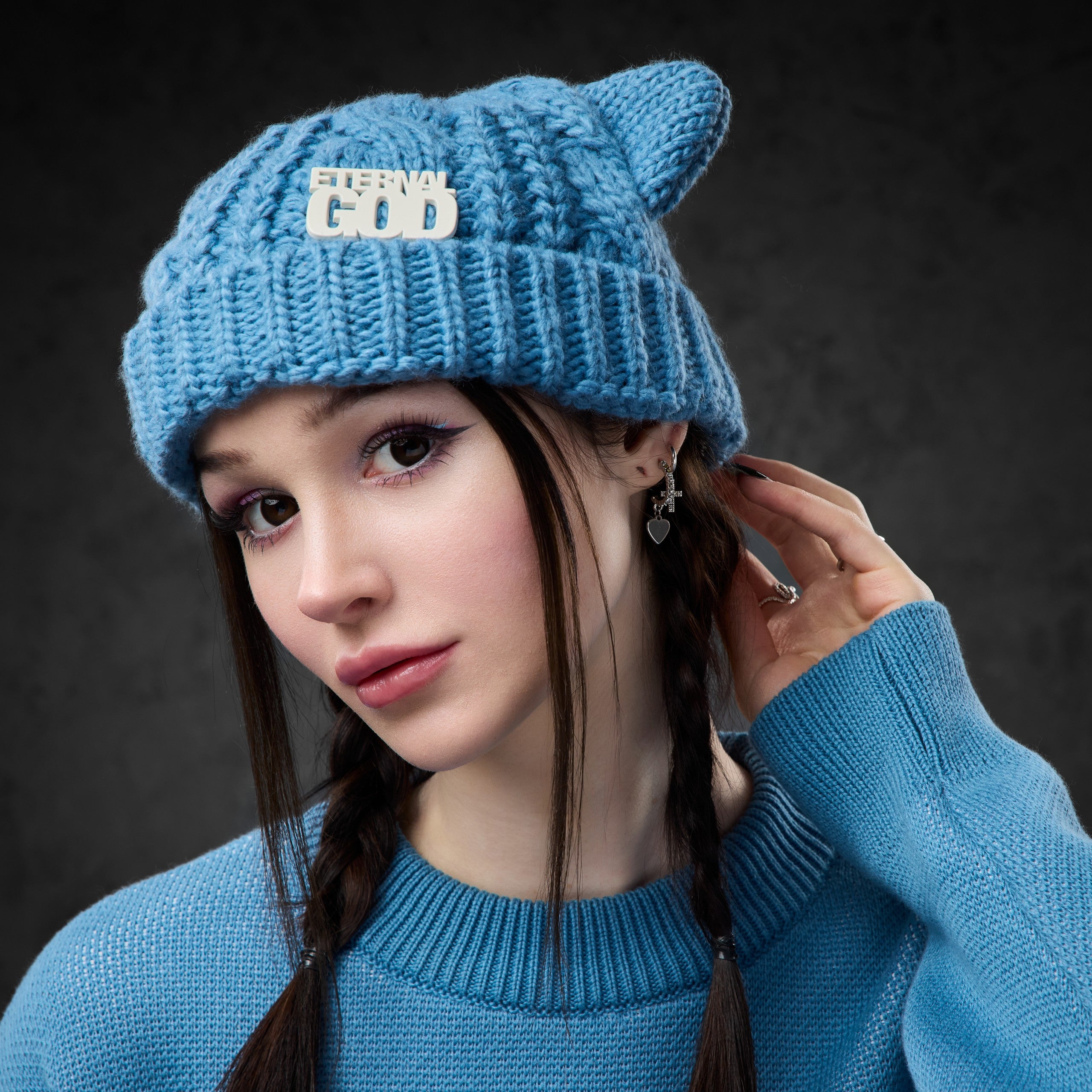 Eternal God Churro Knit Beanie Beanies 428300