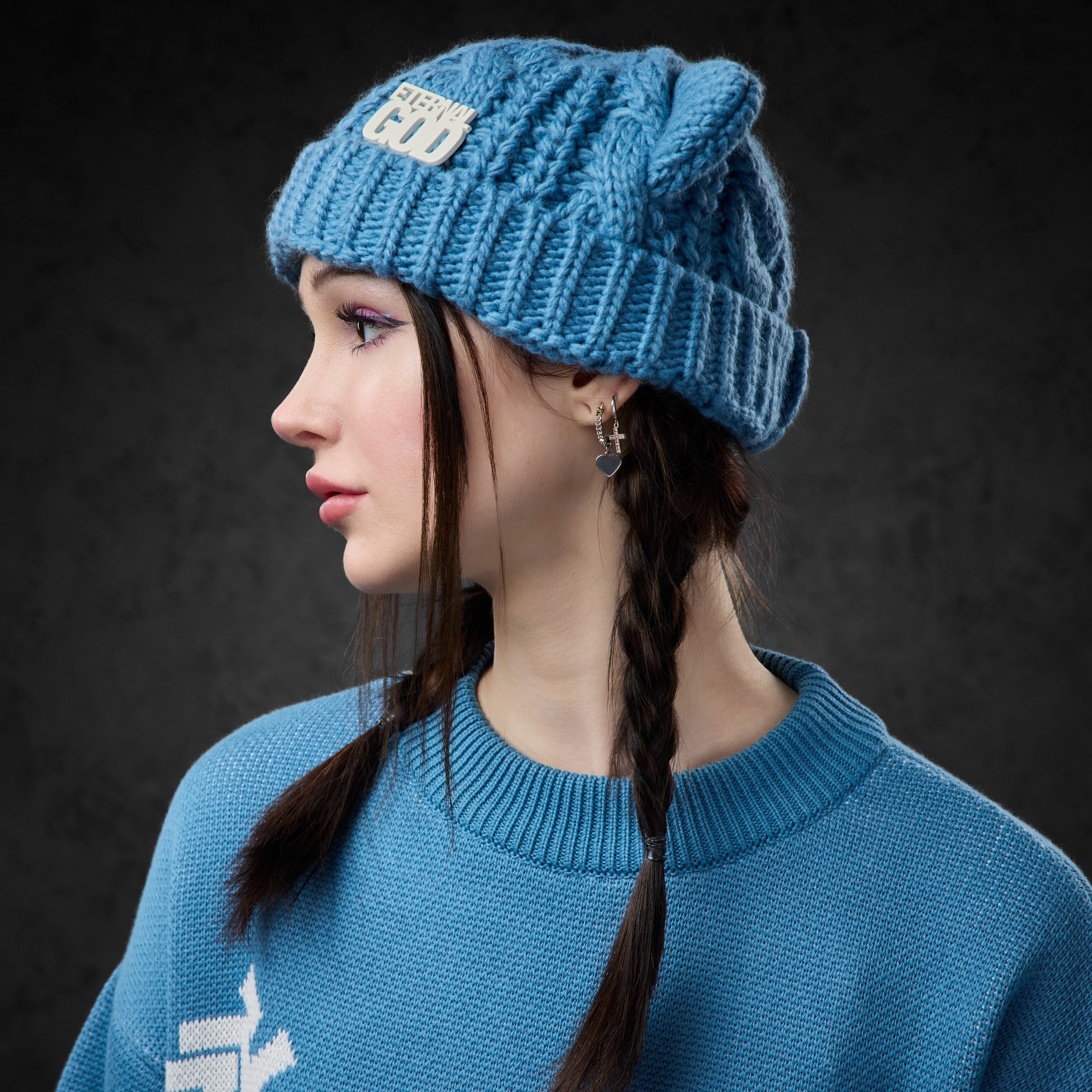 Eternal God Churro Knit Beanie Beanies 428306