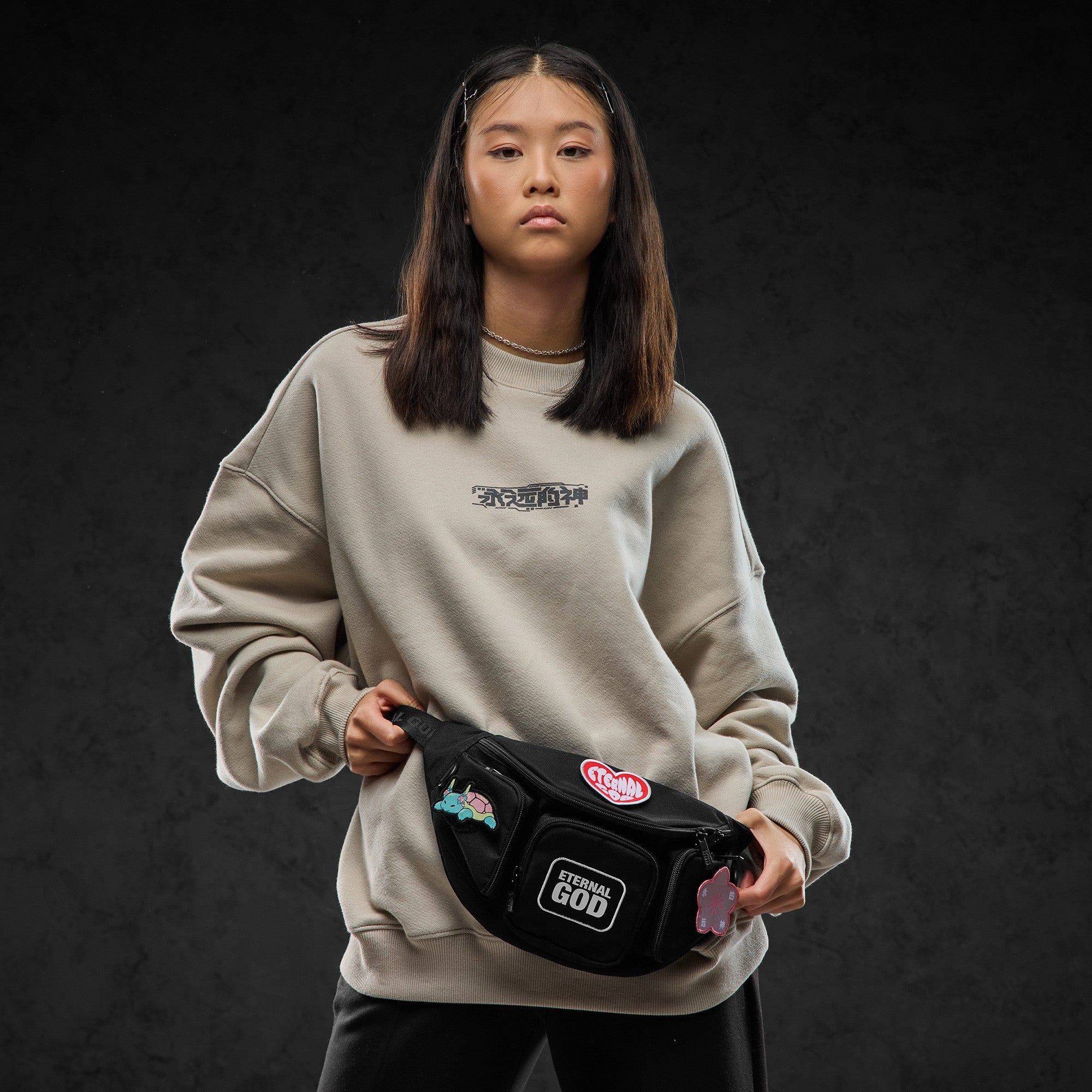 Eternal God Custom Patch Bag Hip Bag 396880