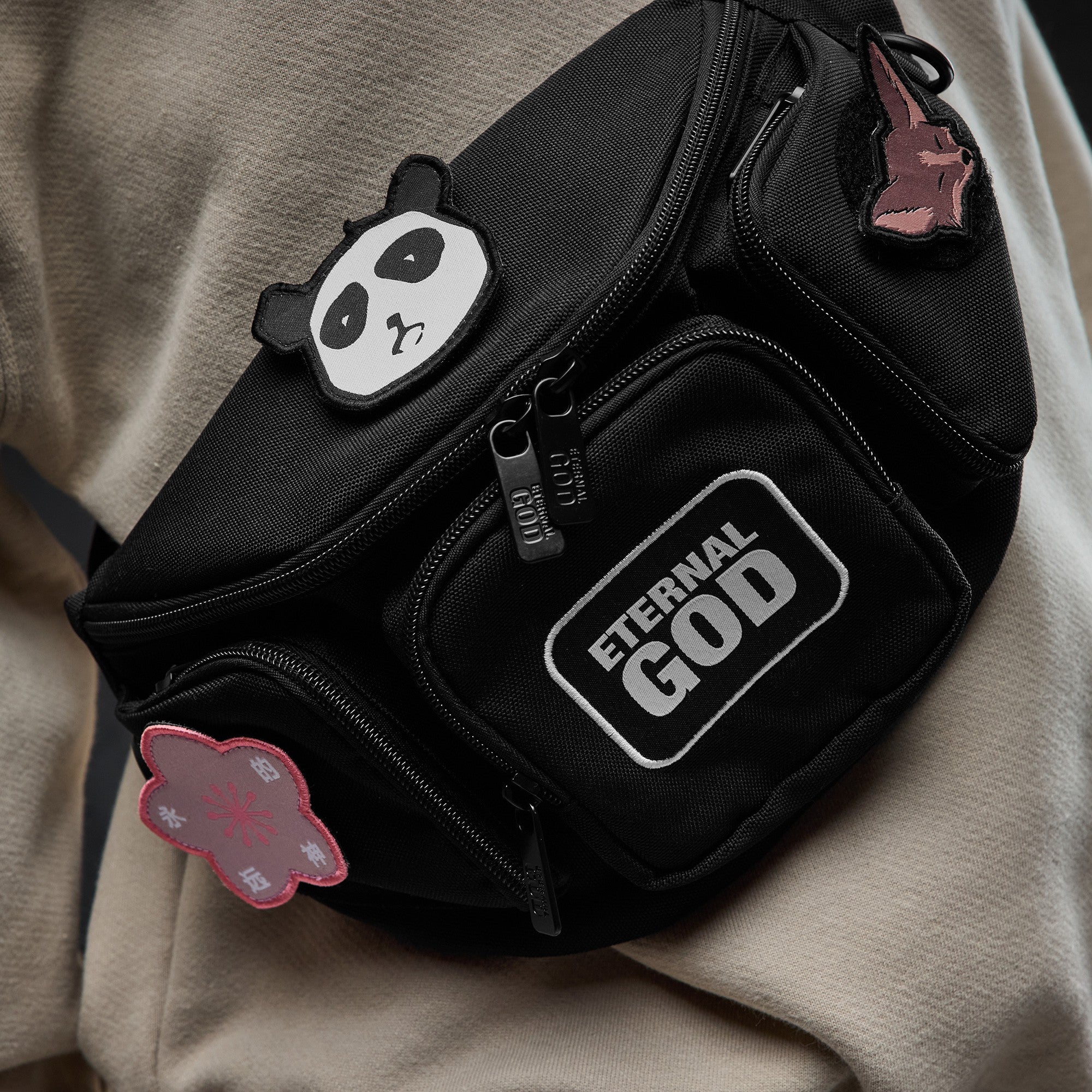 Eternal God Custom Patch Bag Hip Bag 396889
