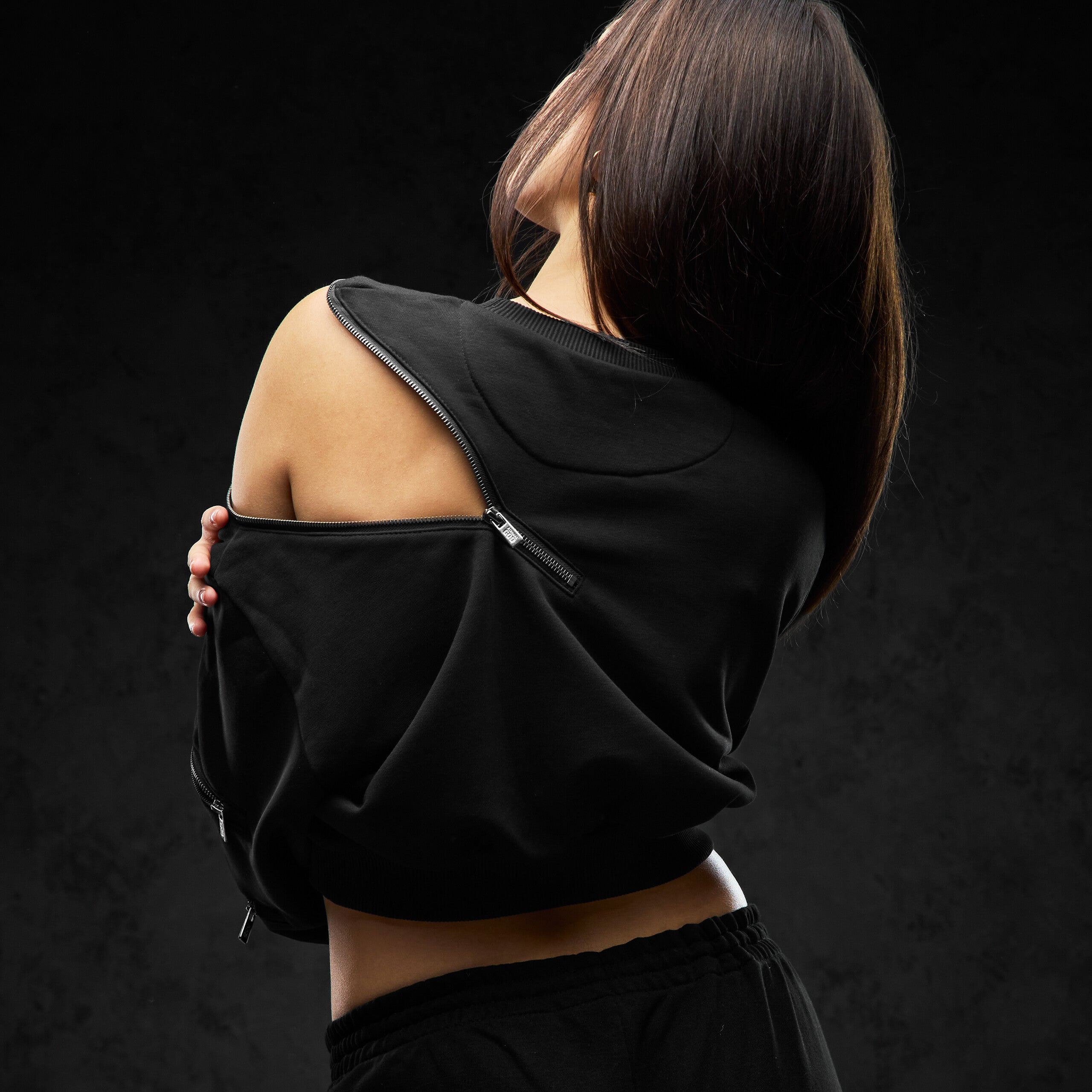 Eternal God Mood Swing Crop Sweater 370631