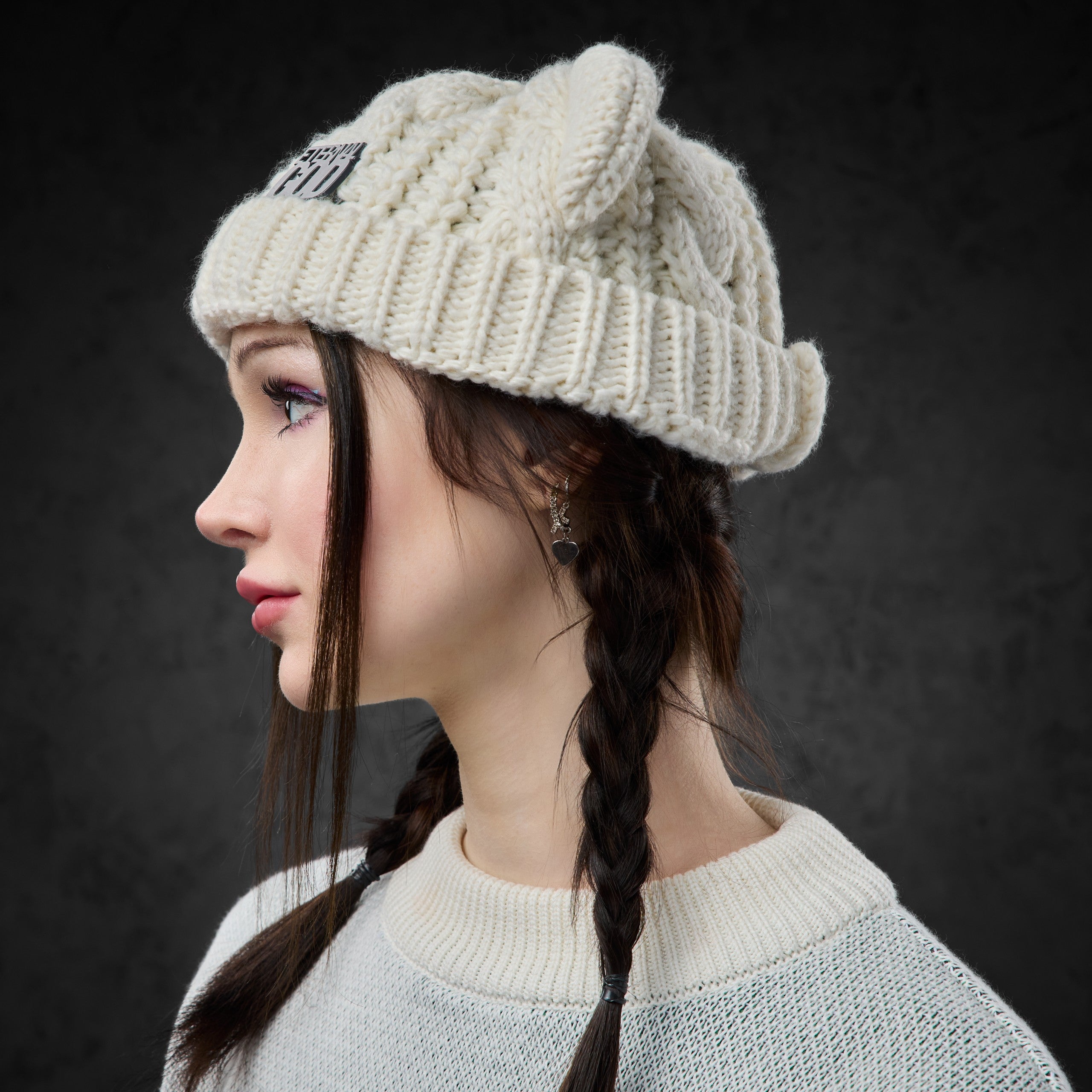 Eternal God Patch Knit Beanie Beanies 428330