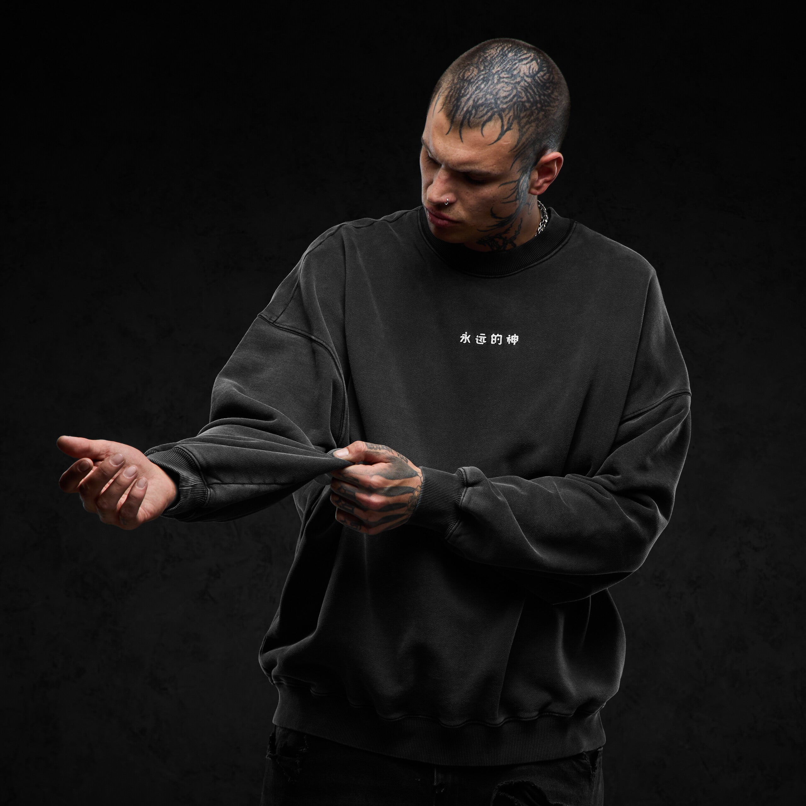 Eternal God Sad Kira (washed) Sweater 359231