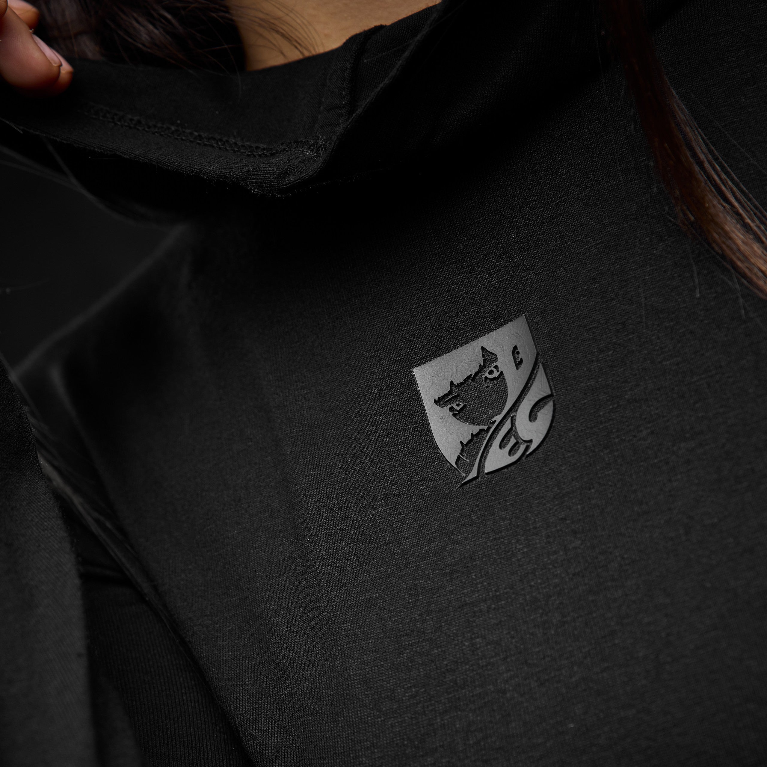 Eternal God Shadow Hood Cropped Longsleeve 370592