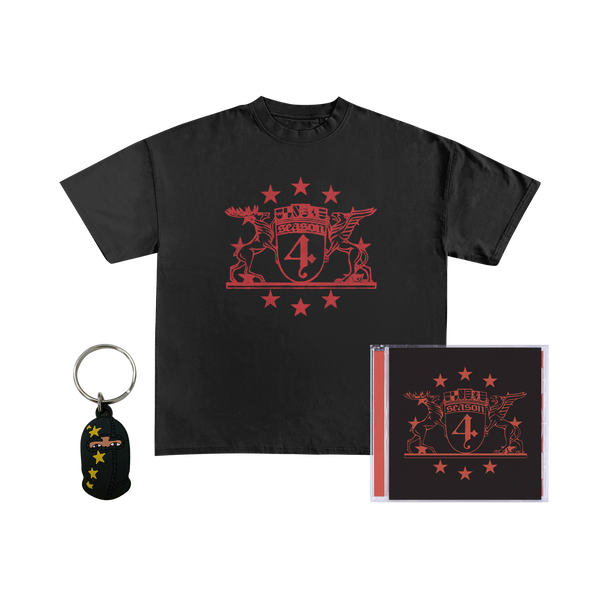 Eurothug - SEASON 4 (CD + Schlüsselanhänger + Shirt schwarz)