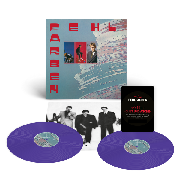 Fehlfarben - Glut und Asche (2LP Gatefold, Purple Vinyl, ltd. Ed. of 1.000 signed copies)