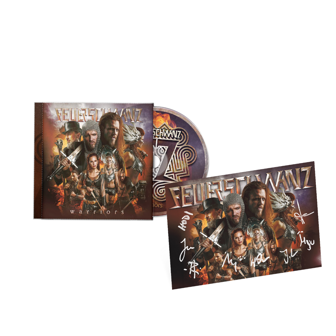 Feuerschwanz Warriors CD + Autogrammkarte 346800