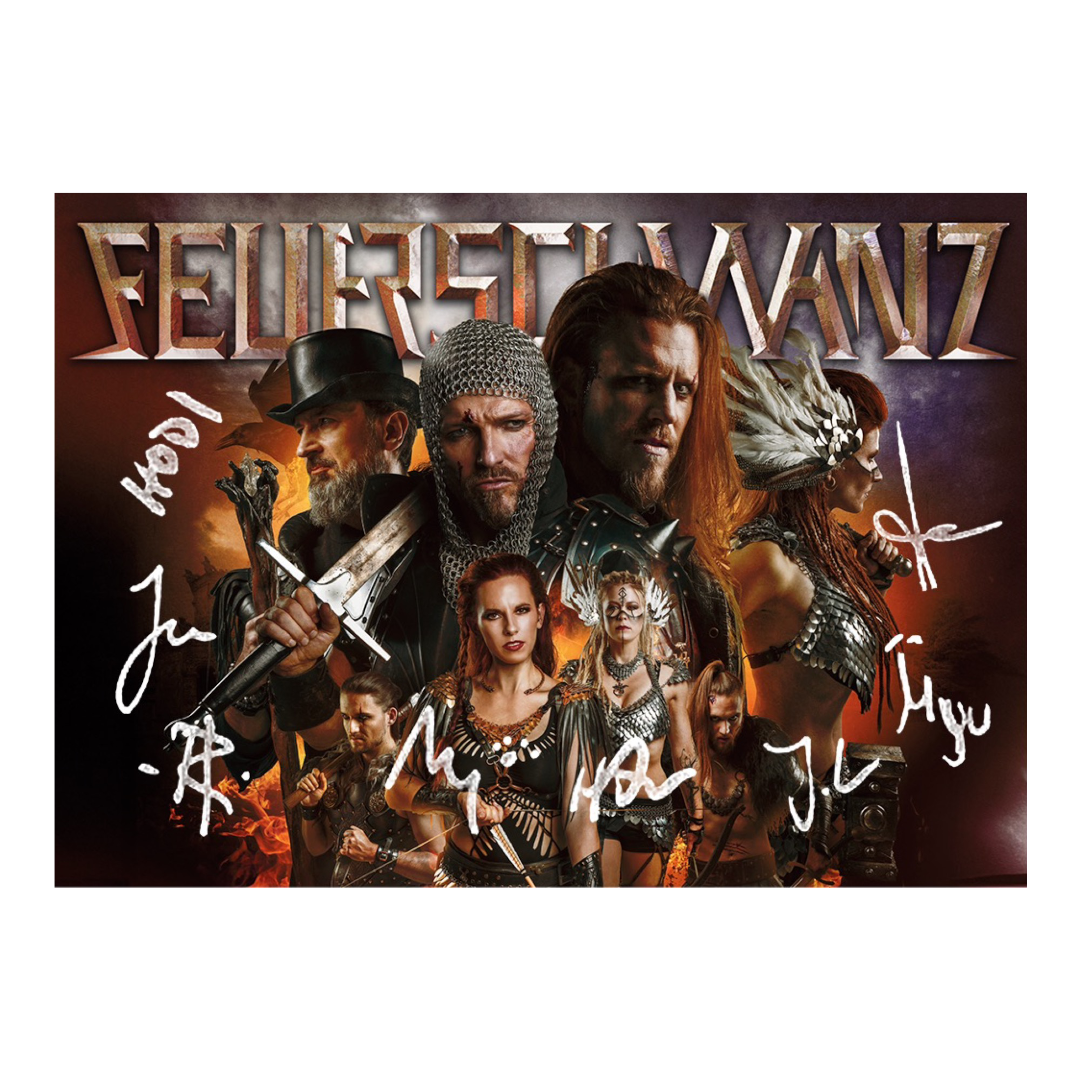 Feuerschwanz Warriors CD + Autogrammkarte 346808