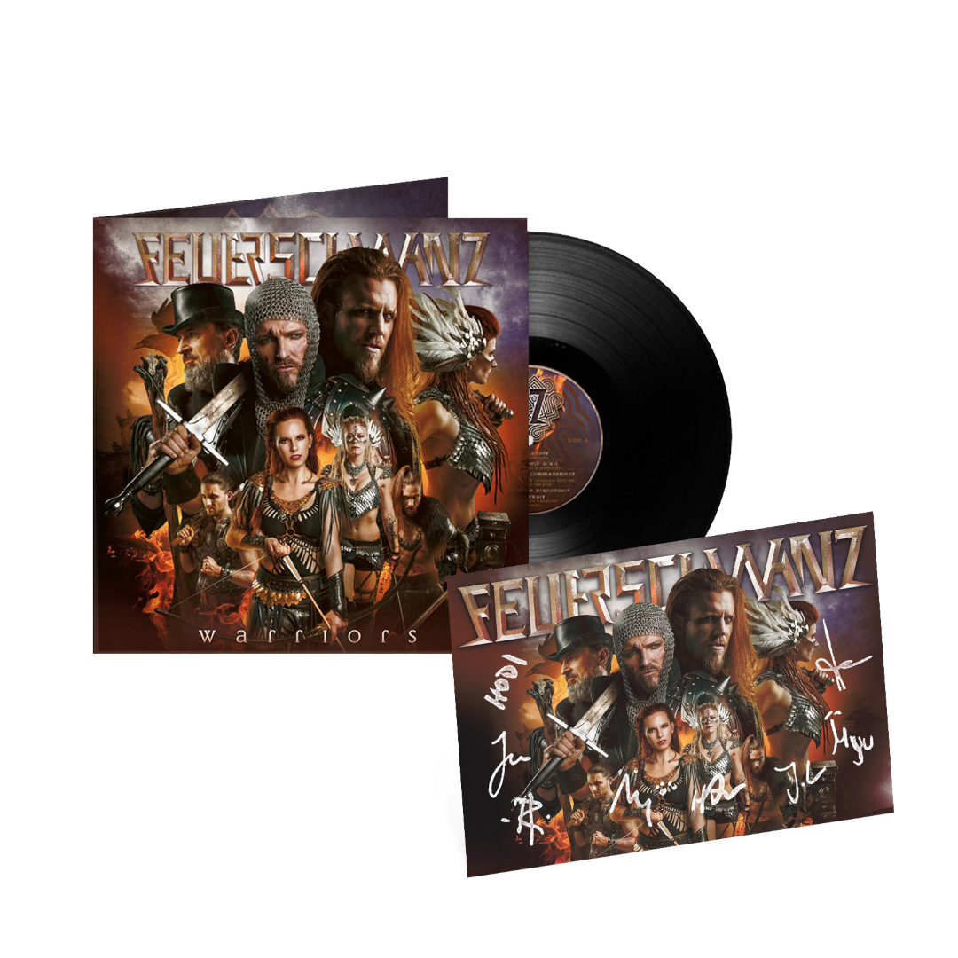 Feuerschwanz Warriors LP + Autogrammkarte 346788