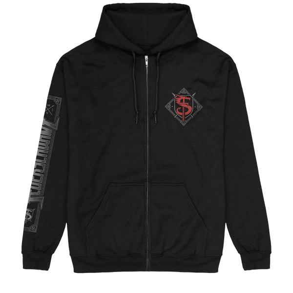 Feuerschwanz - Card of Fire (Hooded Zip)