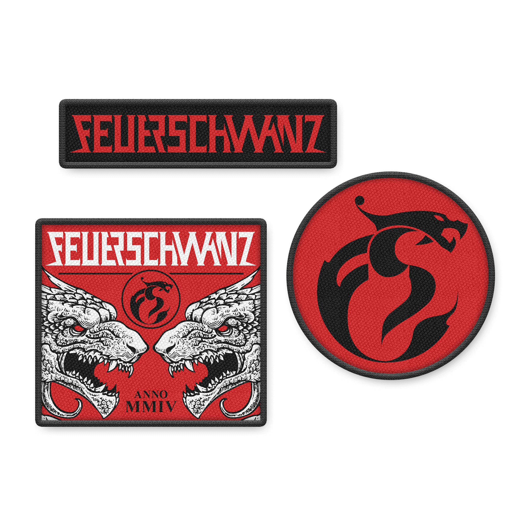Feuerschwanz Dragons Patch - Set 385007
