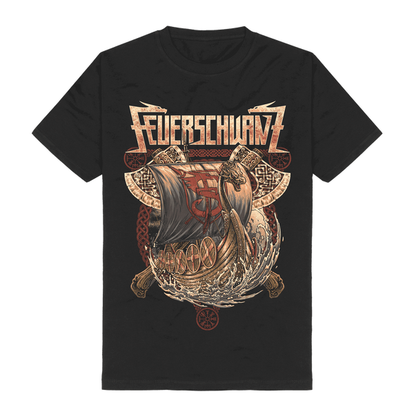 Feuerschwanz - Dragonship Axes (T-Shirt)