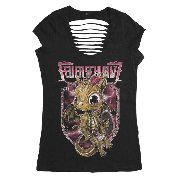 Feuerschwanz - Little Girlie Dragon (Girlie Shirt)