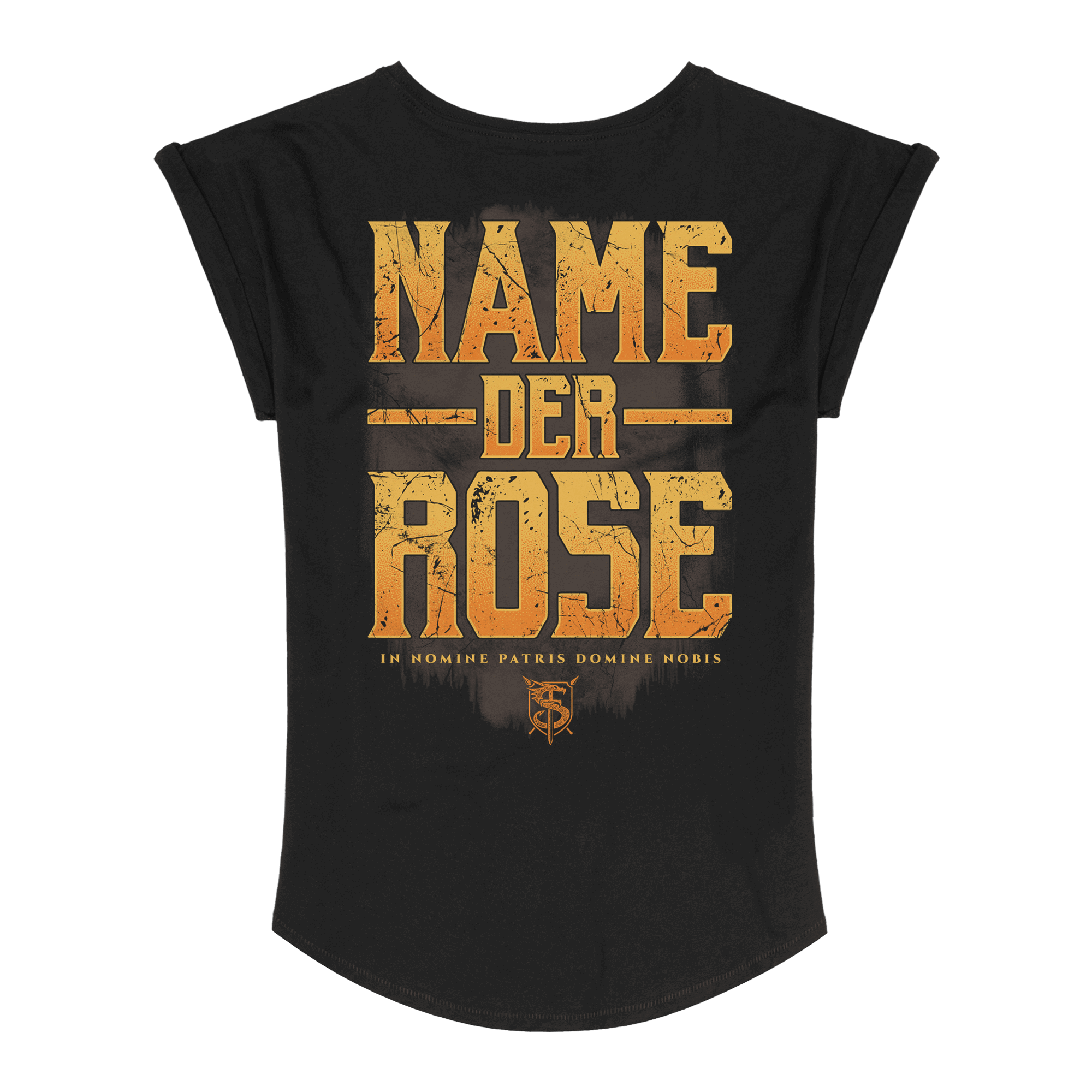 Feuerschwanz Name der Rose Girlie Shirt 435211