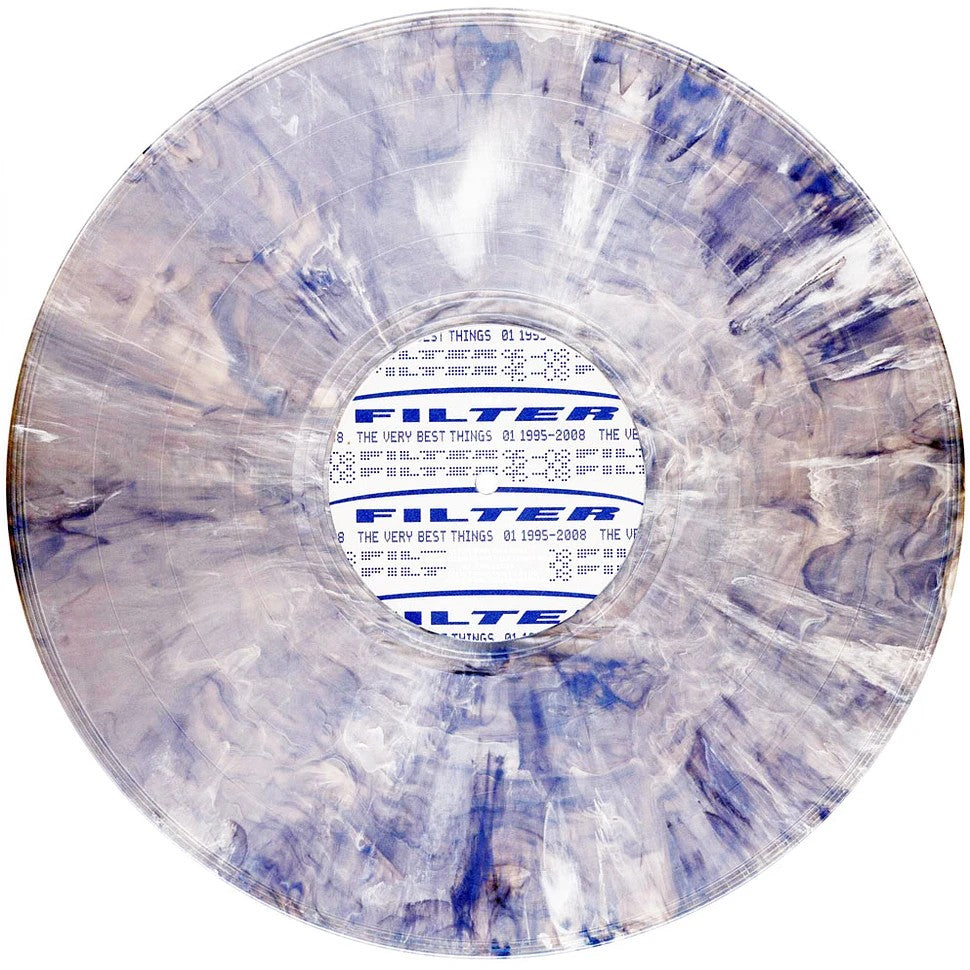 Filter The Very Best Things (1995 - 2008) Mercury Swirl 2LP Vinyl - RSD 2024 424932