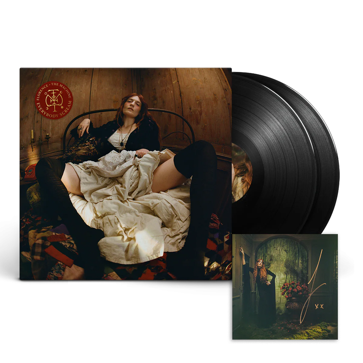 Florence + the Machine Everybody Scream Vinyl + Signed Art Card Standard LP + Signed Art Card 425936