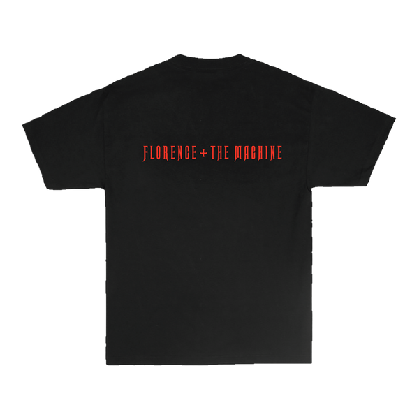 Florence + the Machine - Seasons T-Shirt (Black/Red) (T-Shirts)