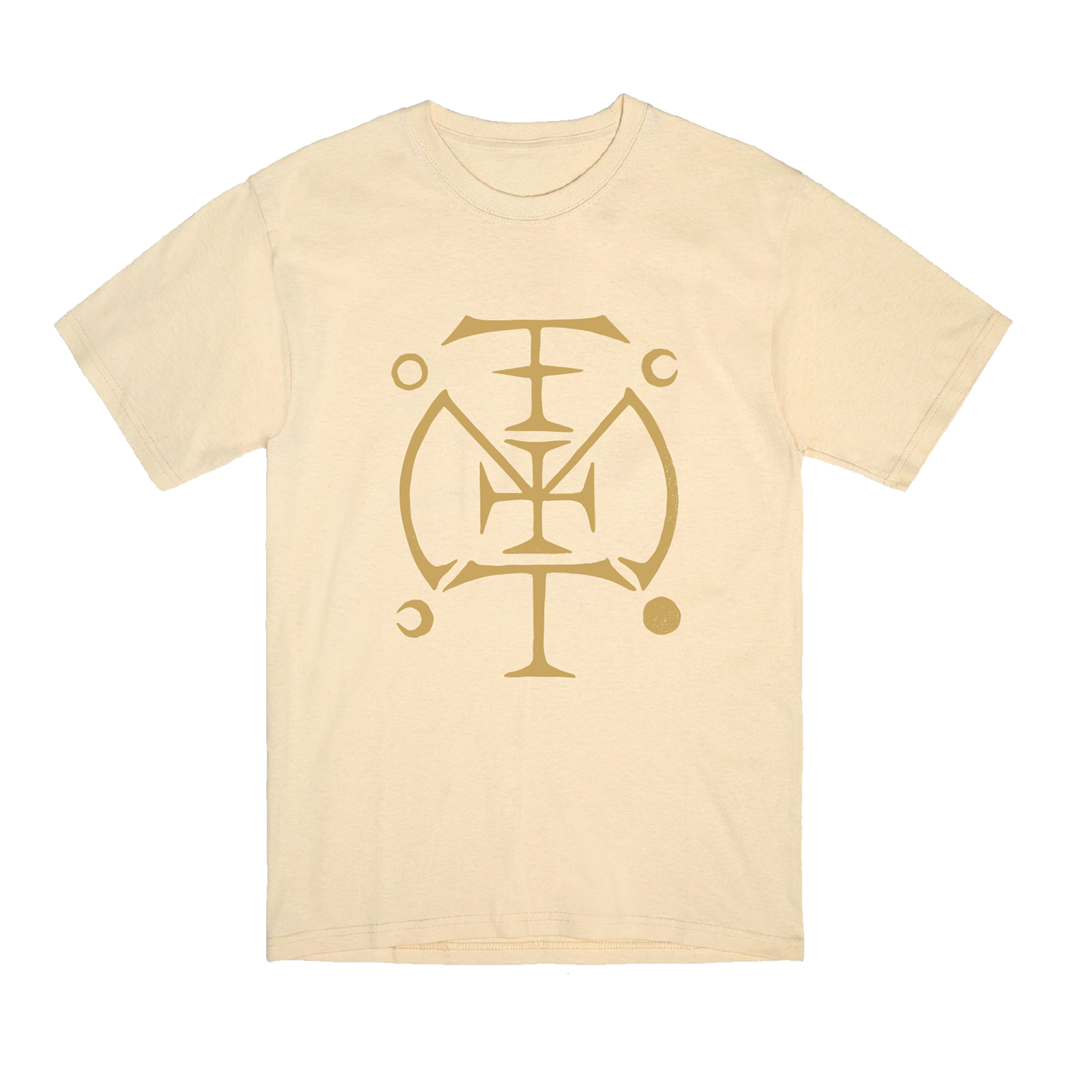 Florence + the Machine Sigil T-Shirt (Ecru/Gold) T-Shirts 421506