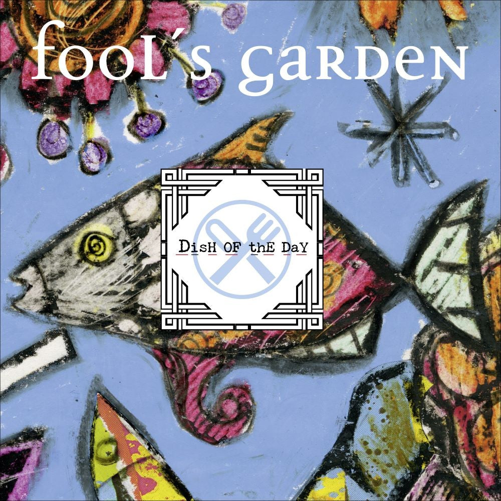 Fool's Garden Dish of the Day 30th Anniversary Edition blue and white Marble 2LP 421082
