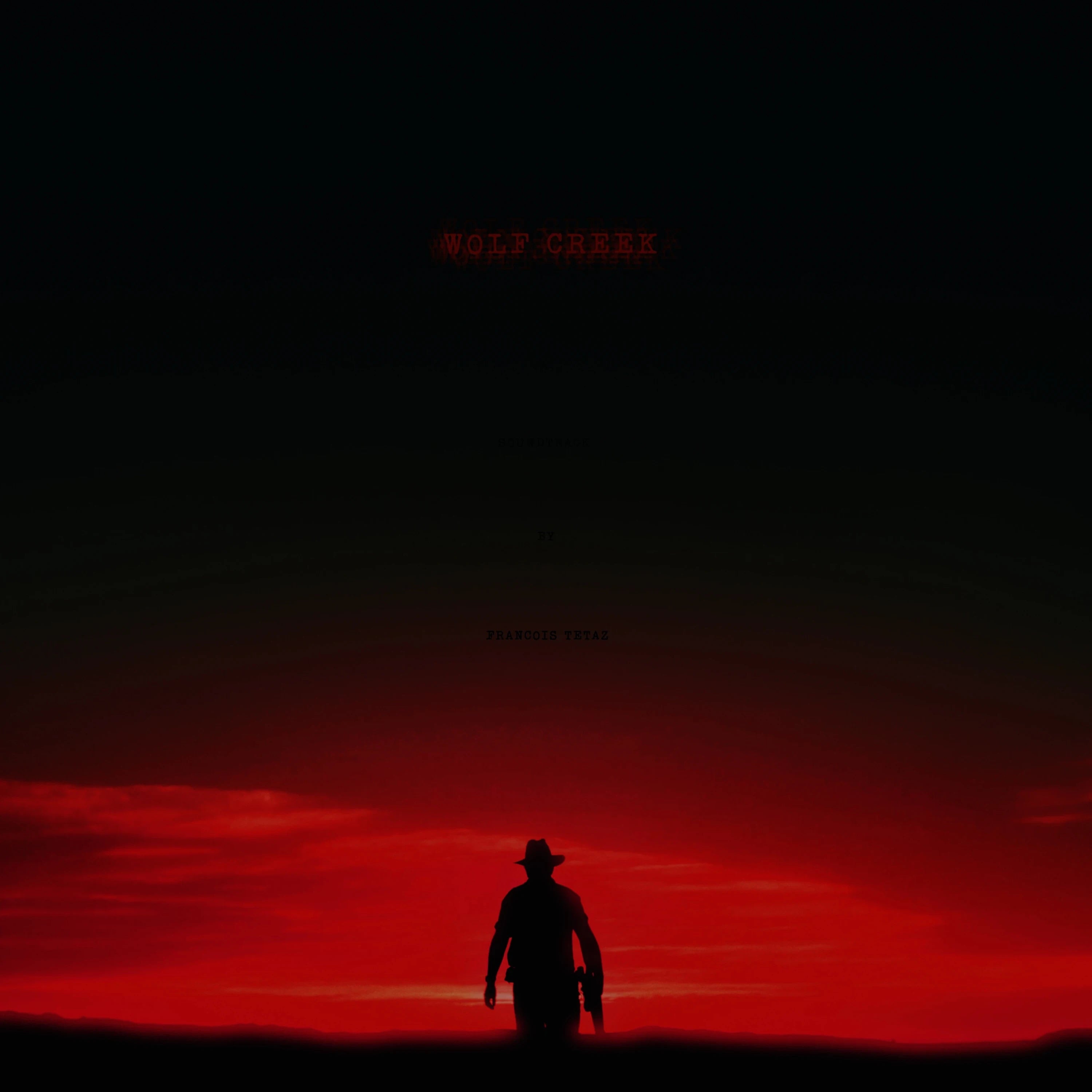 François Tétaz Wolf Creek (Original Motion Picture Soundtrack) Red & Black Splatter Vinyl LP - remastered 440393