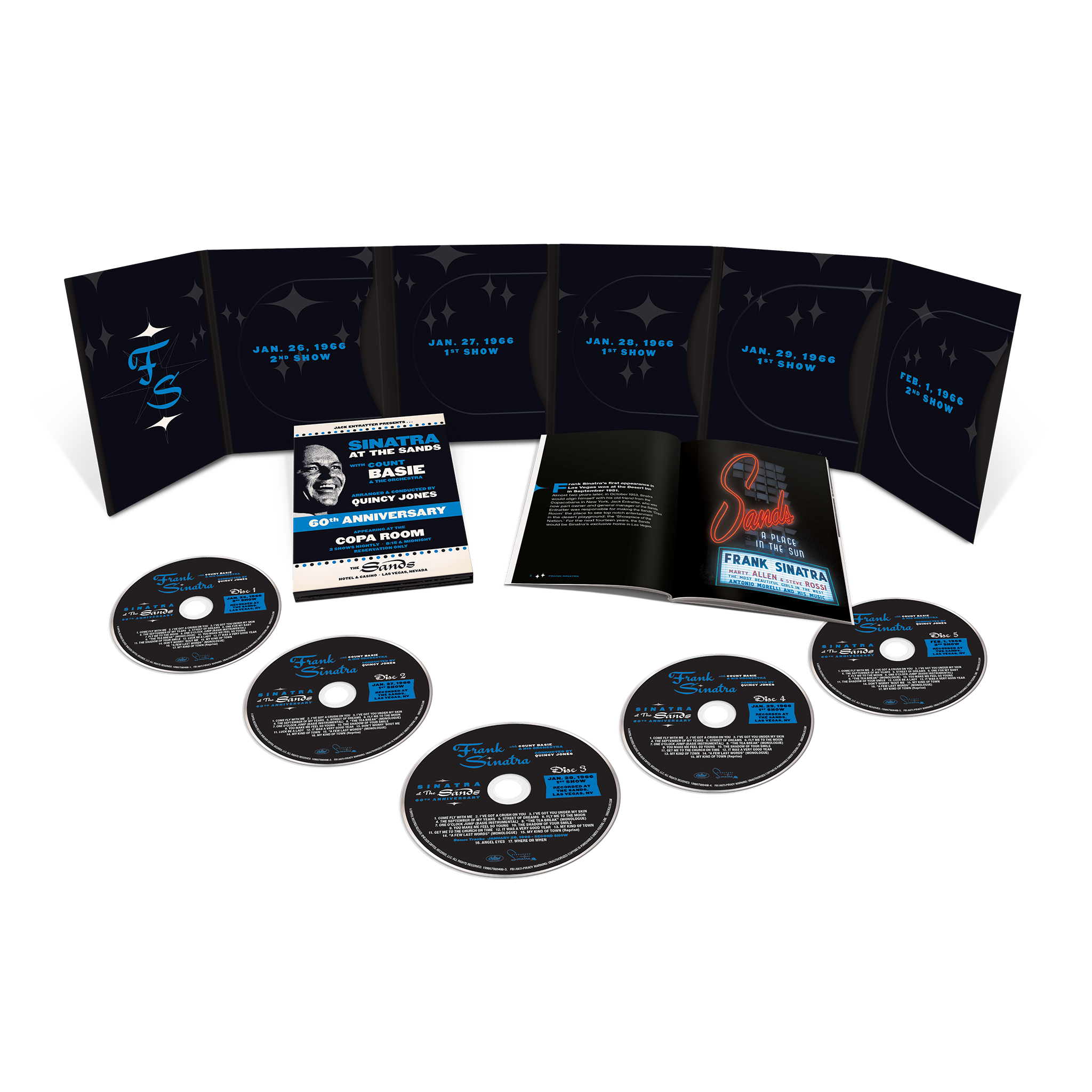 Frank Sinatra Sinatra At The Sands (60th Anniversary 5CD) 5CD 457275